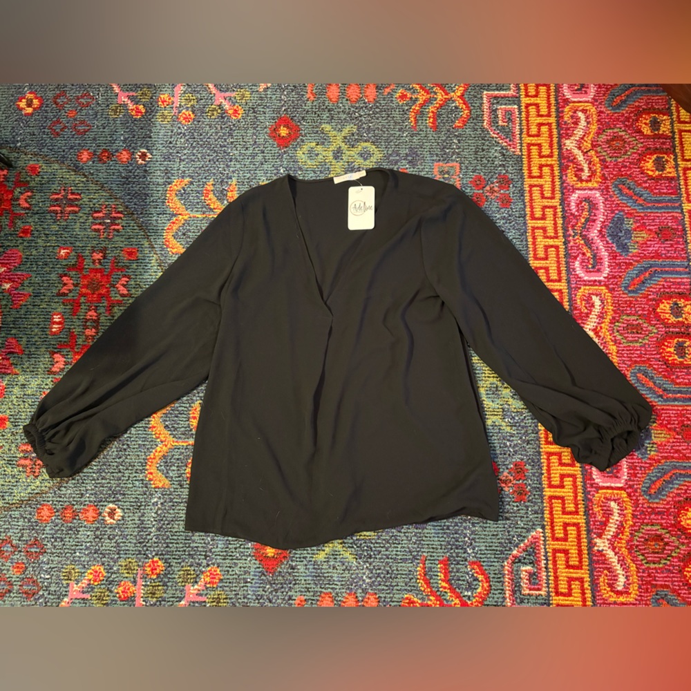 Lush Black Women's Blouse